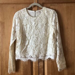 Wayf lace top, brand new, tags still on.
